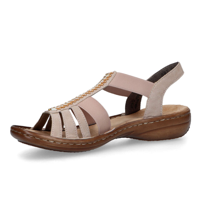 Rieker Roze Sandalen voor dames (323670)