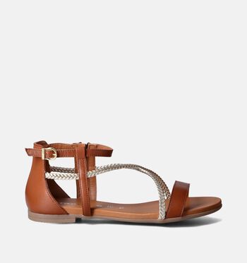 Sandalen cognac