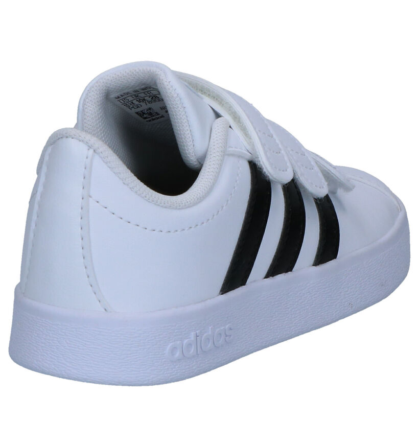 adidas VL Court 2.0 CMF Witte Sneakers in kunststof (317288)