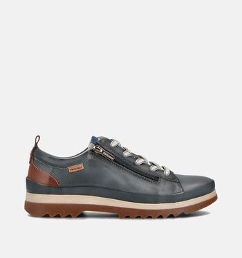 Pikolinos Chaussures plates Beige/Cognac/Bleu