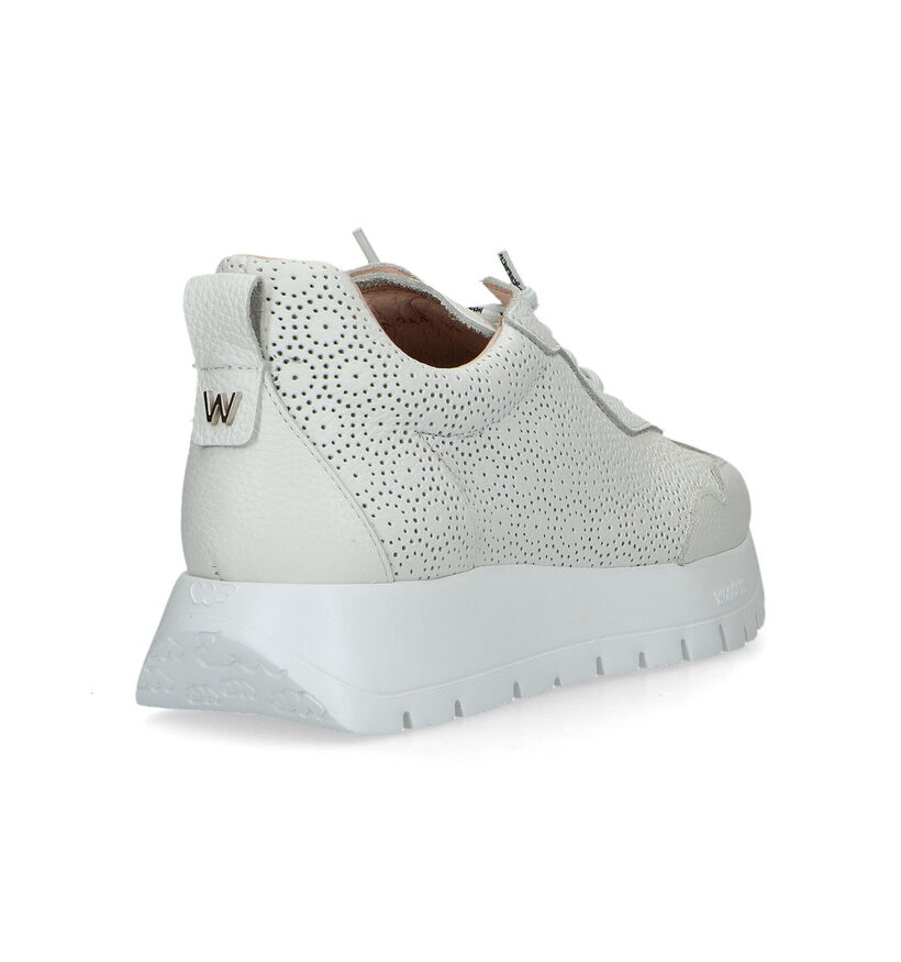 Wonders Chaussures à lacets en Blanc pour femmes (324726) - pour semelles orthopédiques