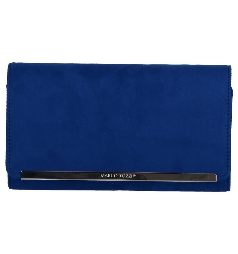 Marco Tozzi Pochette en Bleu en textile (246852)