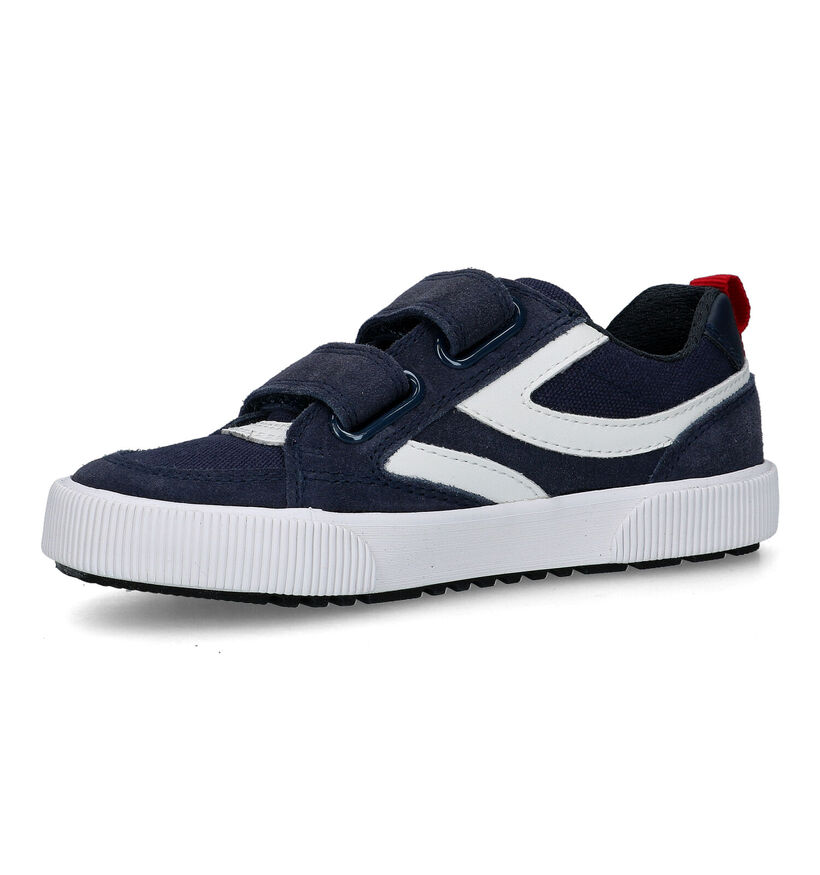 Geox Alphabeet Chaussures à velcro en Bleu pour garçons (326636) - pour semelles orthopédiques