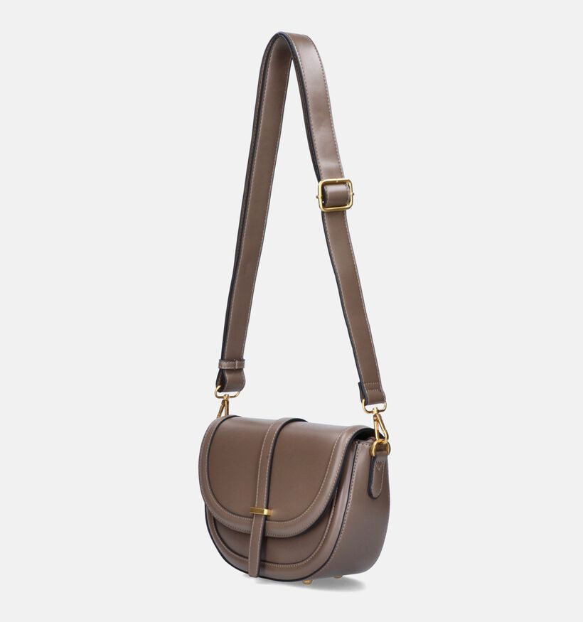 Mac Alyster Taupe Schoudertas voor dames (348612)