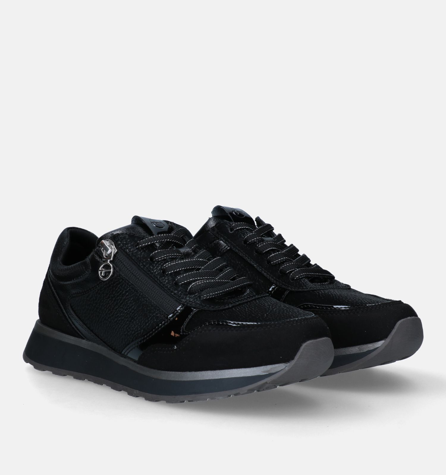 Tamaris Zwarte Sneakers Dames Sneakers Online op TORFS.BE