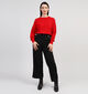JDY Geggo Pantalon large en Noir L30 pour femmes (351374)