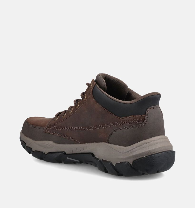 Skechers Santoro Fenwick Boots &agrave; lacets en Marron pour hommes (377866)