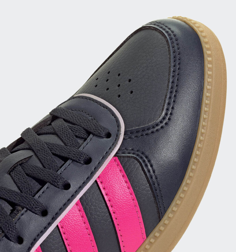 adidas Breaknet Sleek Blauwe Sneakers voor meisjes (365473) - geschikt voor steunzolen