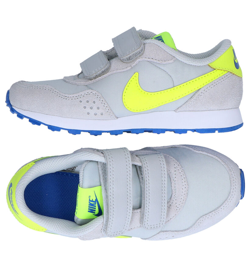 Nike MD Valiant PS Baskets en Bleu en textile (308966)