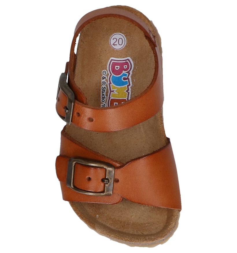 Bumba Beasy Sandales en Bleu en cuir (273235)