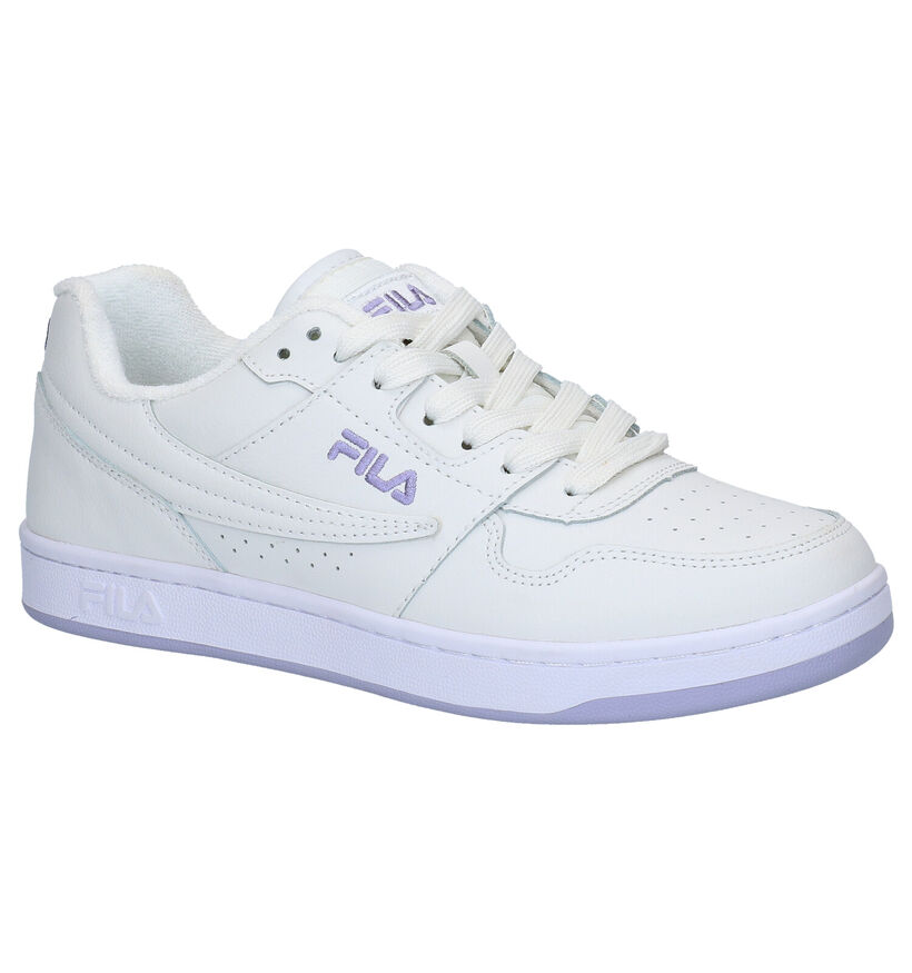 Fila Arcade Low Witte Sneakers in kunstleer (274636)