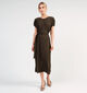 Vila Tahlia Donkergroene Midi-Jurk voor dames (361322)