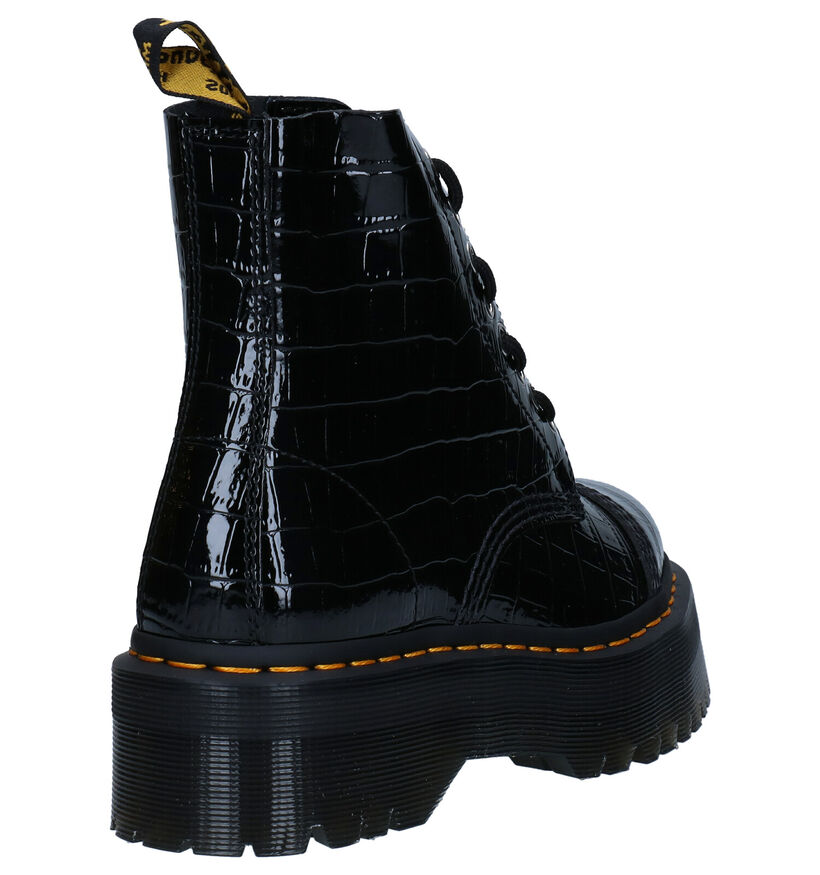 Dr. Martens Sinclair Bottines en Noir en cuir (277075)