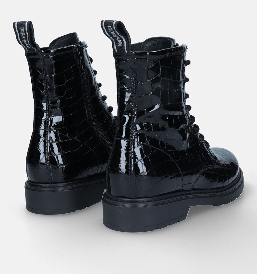 NeroGiardini Boots à lacets en Noir pour femmes (329892)