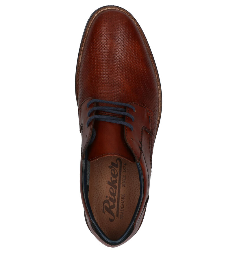 Rieker Chaussures Classiques en Cognac pour hommes (354808)