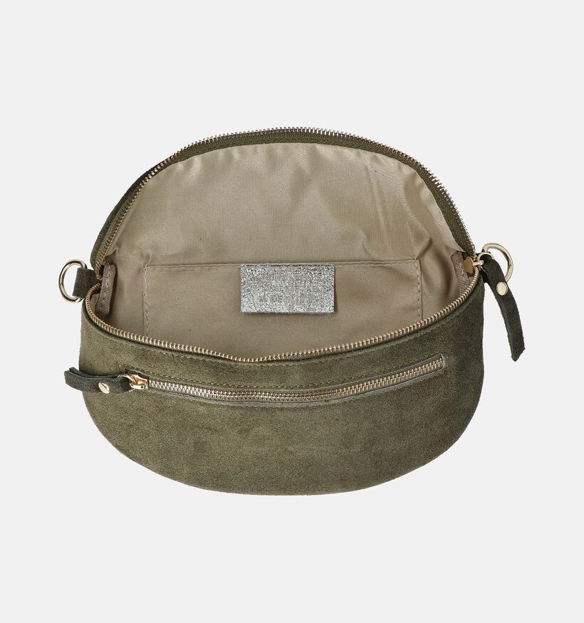 Via Limone Kaki Crossbody heuptas voor dames (360504)