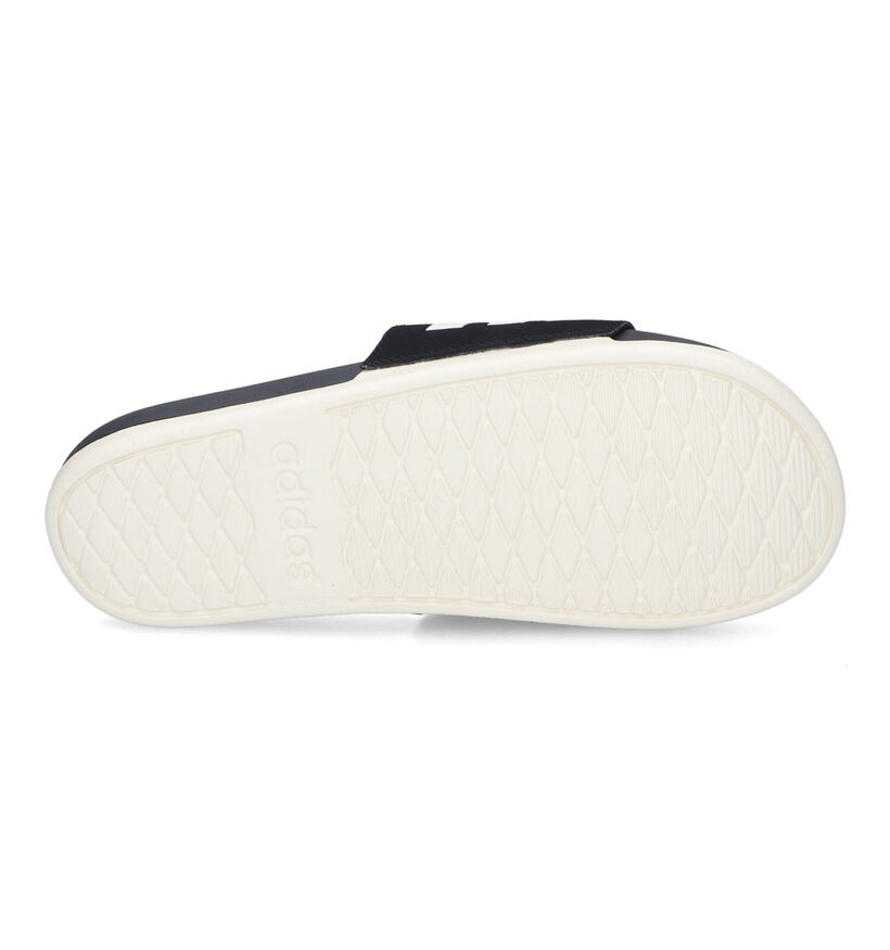 adidas Adilette Comfort Zwarte Slippers in kunststof (293429)