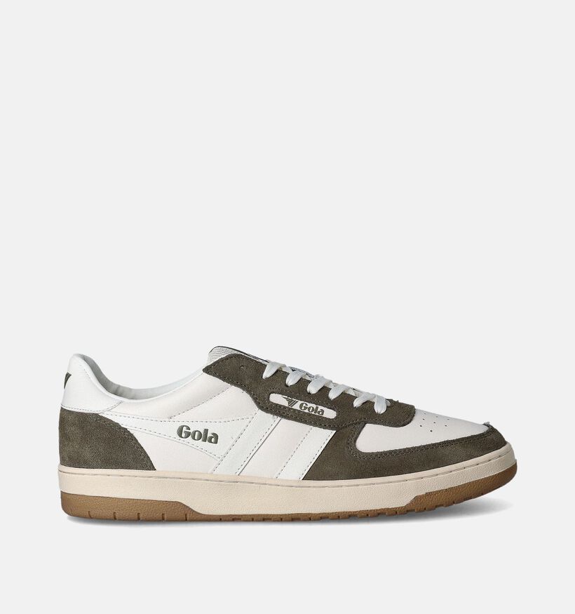 Gola Hawk '89 CMB760 Witte Sneakers voor heren (351200) - geschikt voor steunzolen