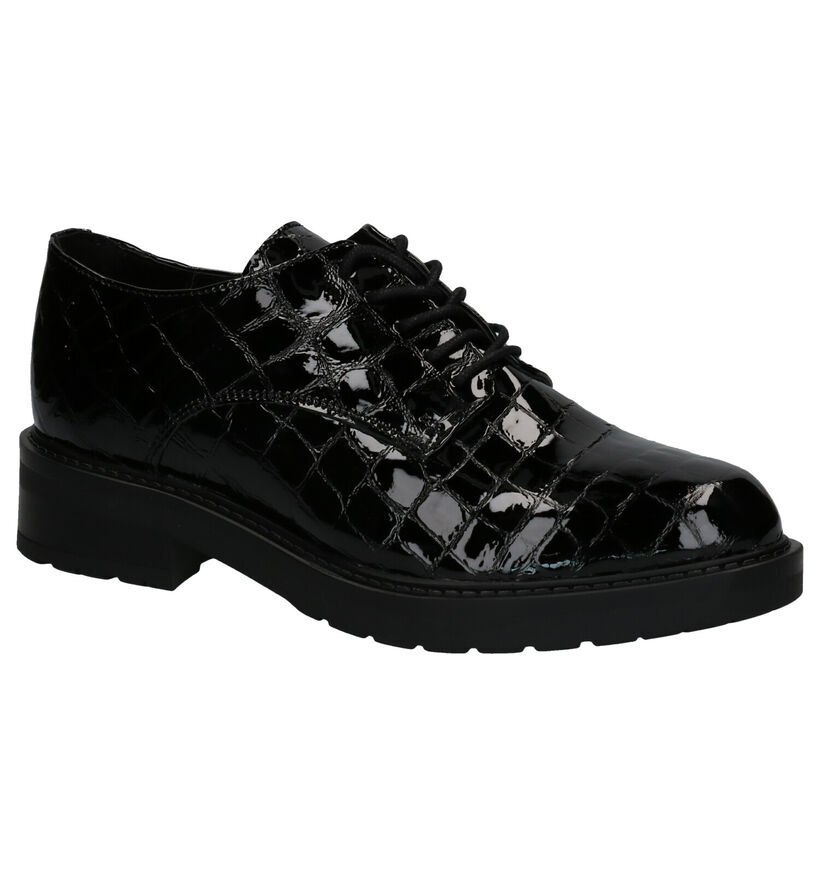 Bullboxer Chaussures à lacets en Noir en cuir (258299)