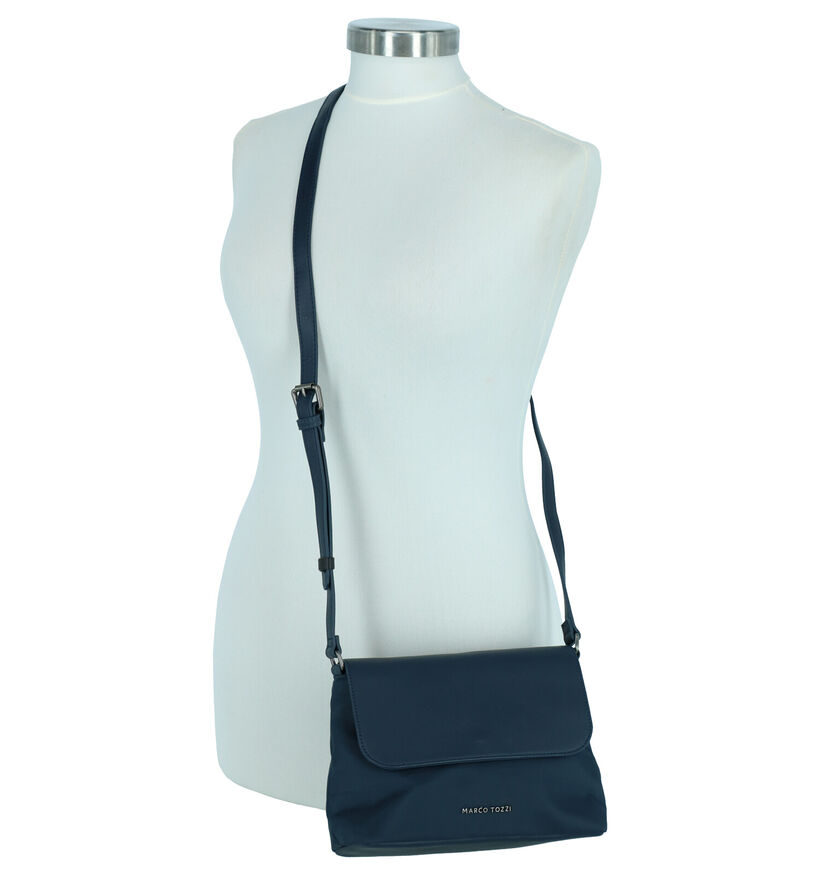 Marco Tozzi Blauwe Crossbody Tas in kunstleer (256859)