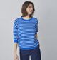 SISTERS POINT Eliso Pull rayé en Bleu pour femmes (363311)
