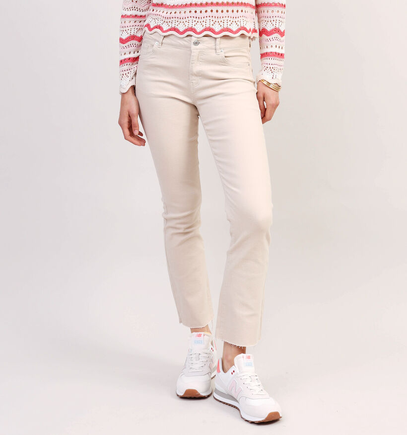 Vero Moda Wild Sheila Beige Wijde Broek L32 voor dames (353143)
