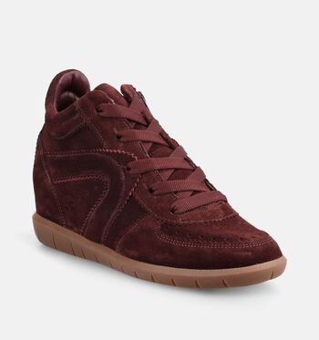 Softwaves Sneakers Cognac/Bordeaux