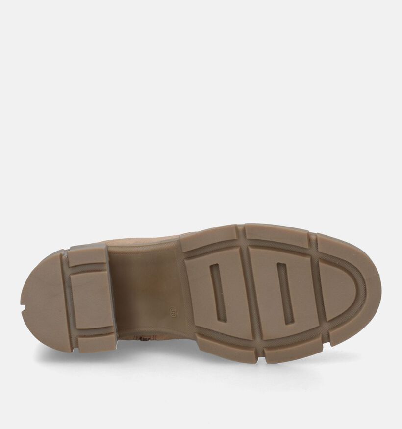 Tango Romy Camel Enkellaarsjes met hak voor dames (329207)