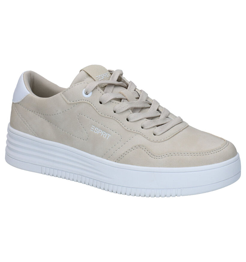 Esprit Cambridge Baskets en Beige en simili cuir (285155)