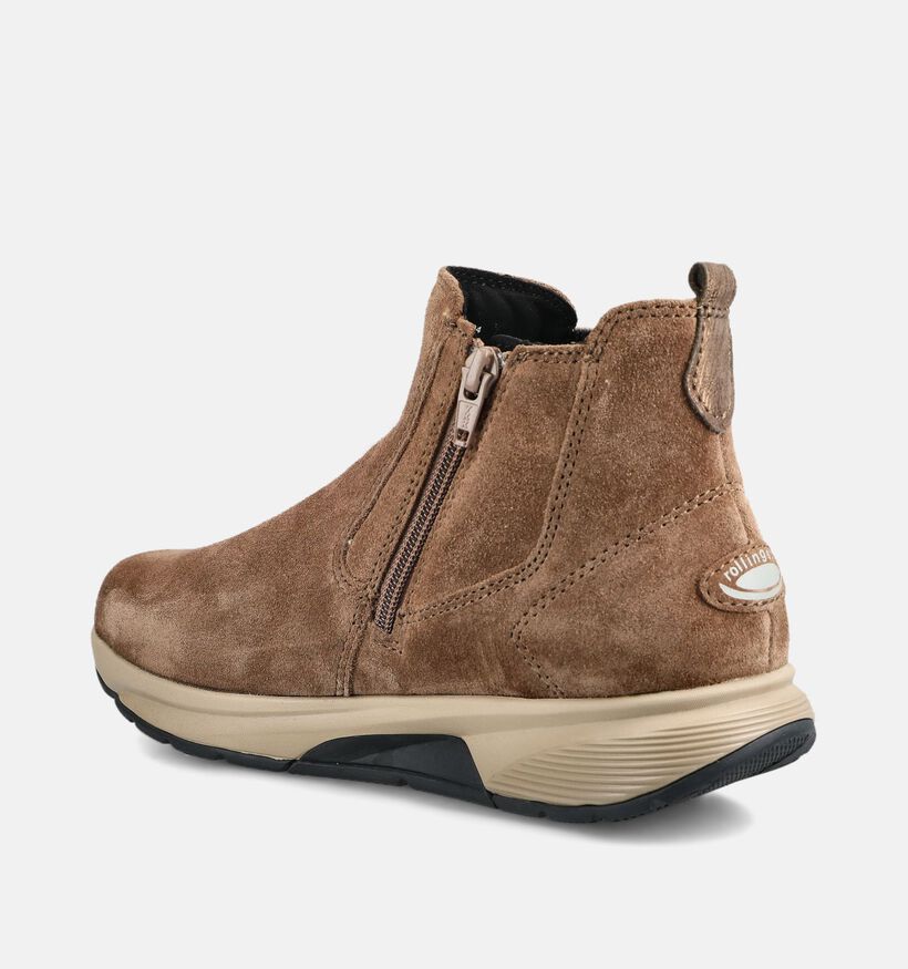 Gabor Comfort Boots en Cognac pour femmes (376955) - pour semelles orthop&eacute;diques