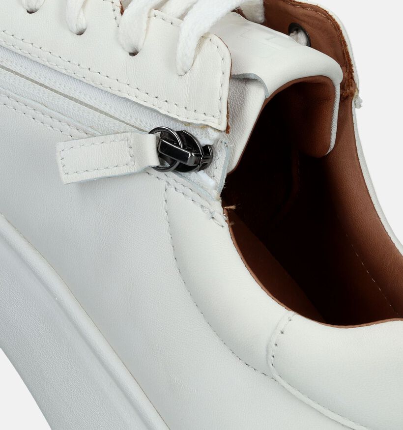 Tamaris Chaussures à lacets en Blanc pour hommes (337197) - pour semelles orthopédiques