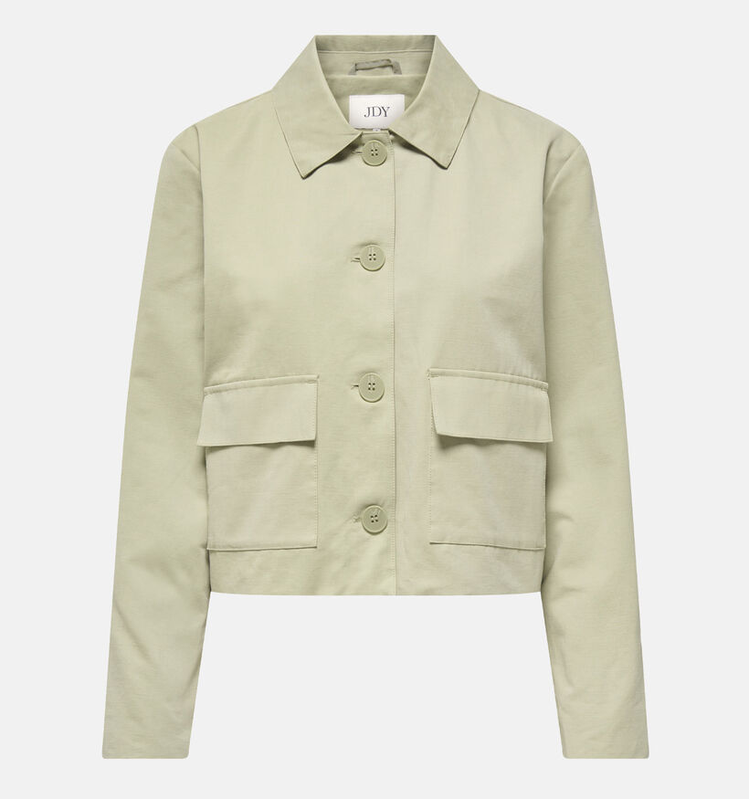 JDY Sienna Elm Lichtgroene Jas voor dames (370057)