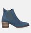 Tamaris Blauwe enkellaarsjes voor dames (335996)