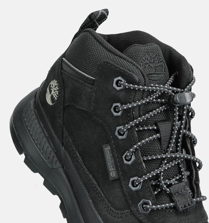 Timberland Field Trekker Zwarte Sneakers voor meisjes, jongens (360002) - geschikt voor steunzolen