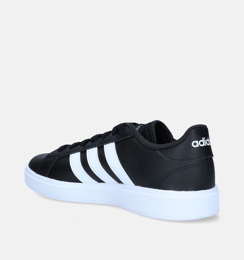 adidas Grand Court Base Baskets en Noir pour femmes (334621)