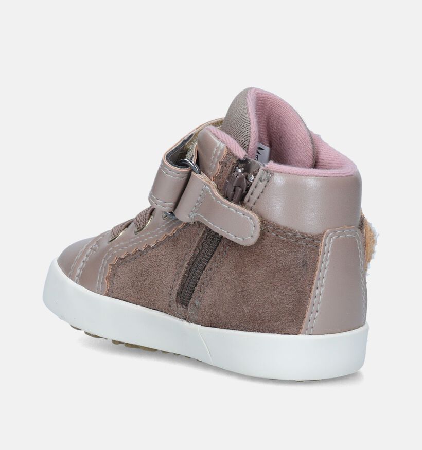 Geox Kilwi Beige Hoge schoenen voor meisjes (345907) - geschikt voor steunzolen