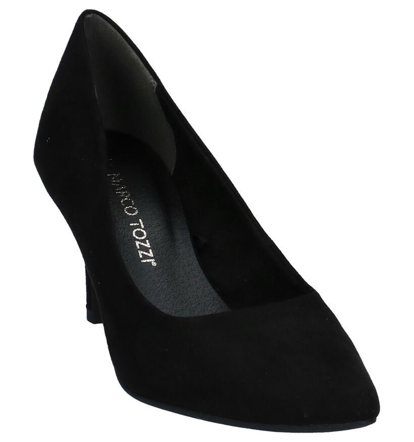 Rode Marco Tozzi Pumps in stof (226301)