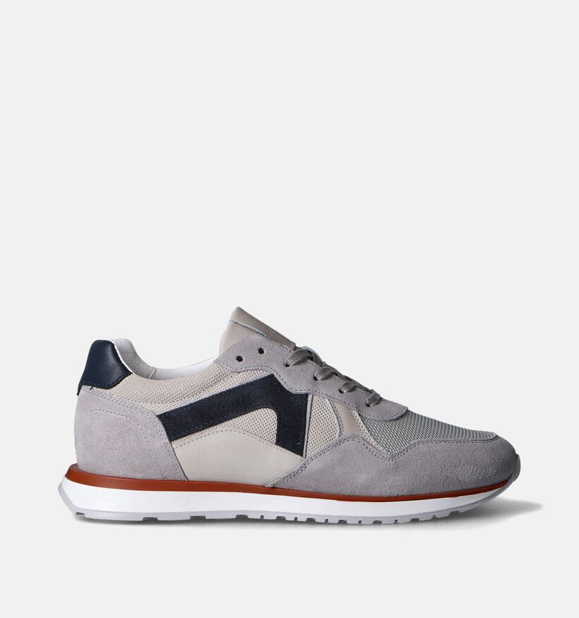 Cycleur de Luxe Campy Grijze Veterschoenen voor heren (355219) - geschikt voor steunzolen