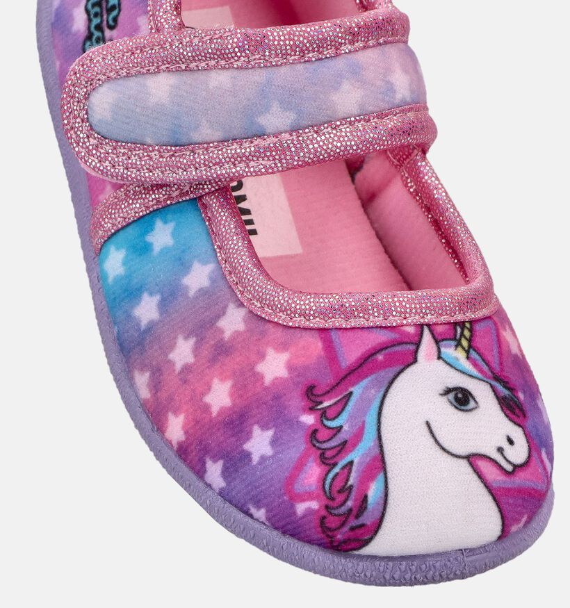 Leomil Unicorn Magic Roze/Paarse Pantoffels voor meisjes (381811)