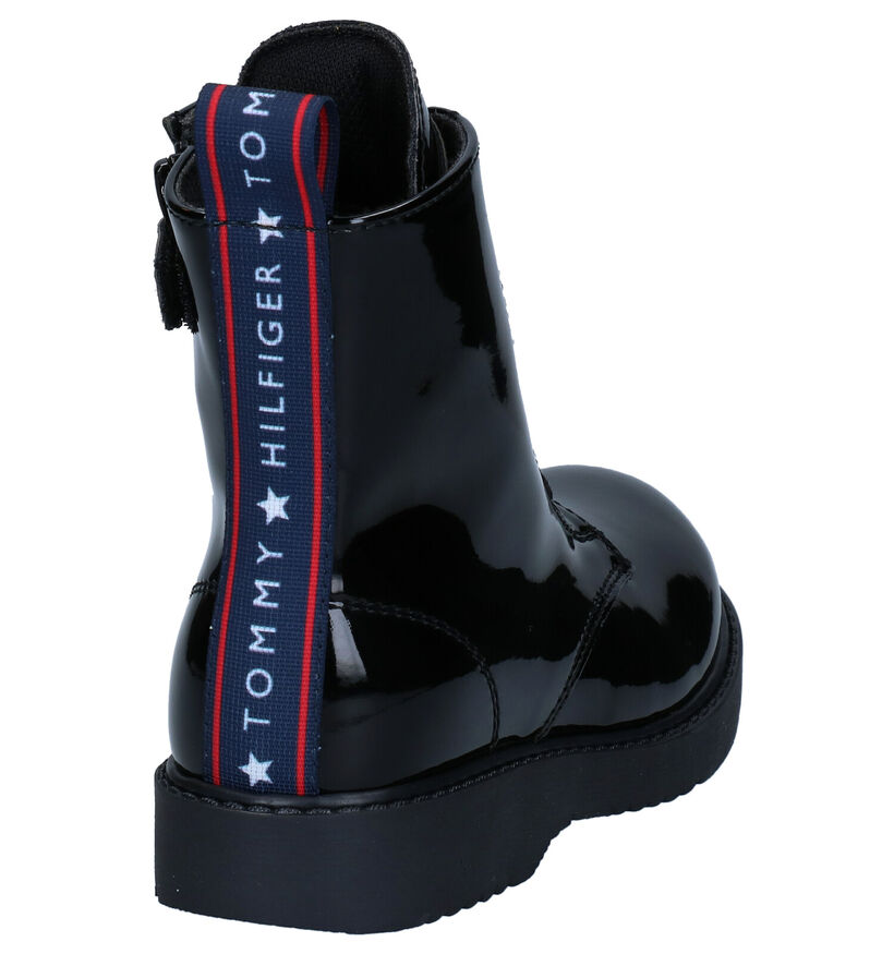 Tommy Hilfiger Bottines robustes en Noir en simili cuir (279881)