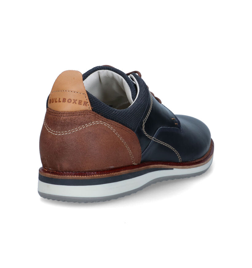 Bullboxer Chaussures à lacets en Bleu pour hommes (319441) - pour semelles orthopédiques