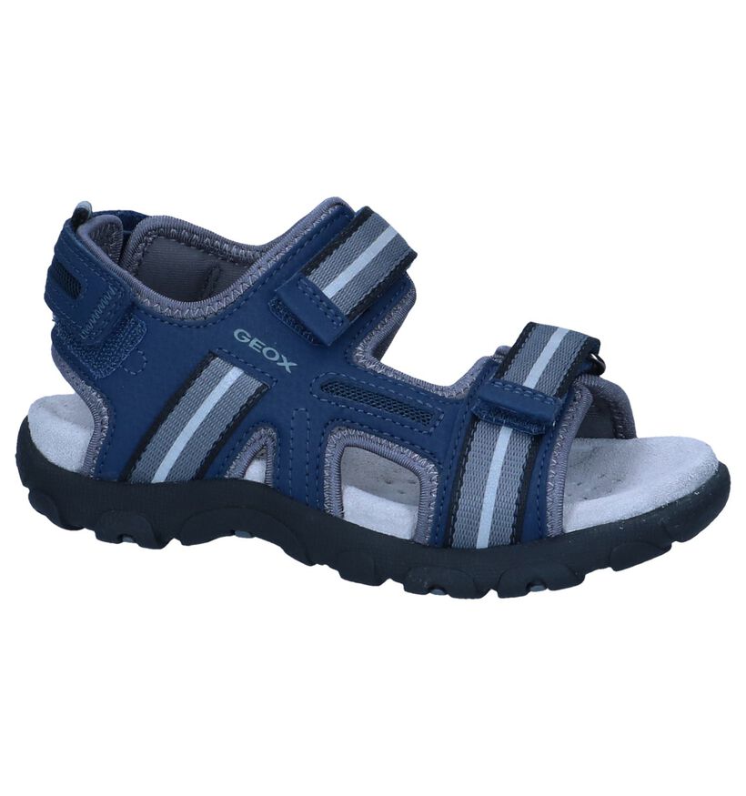 Geox Sandales en Bleu foncé en simili cuir (244983)