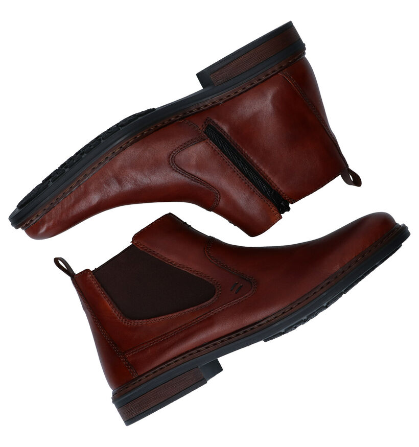 Rieker Cognac Chelsea boots voor heren (344398)