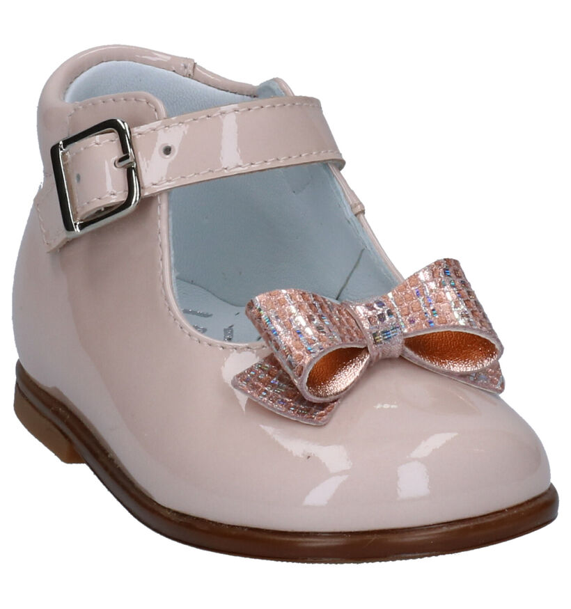 Beberlis Lichtroze Ballerina's in lak (271440)