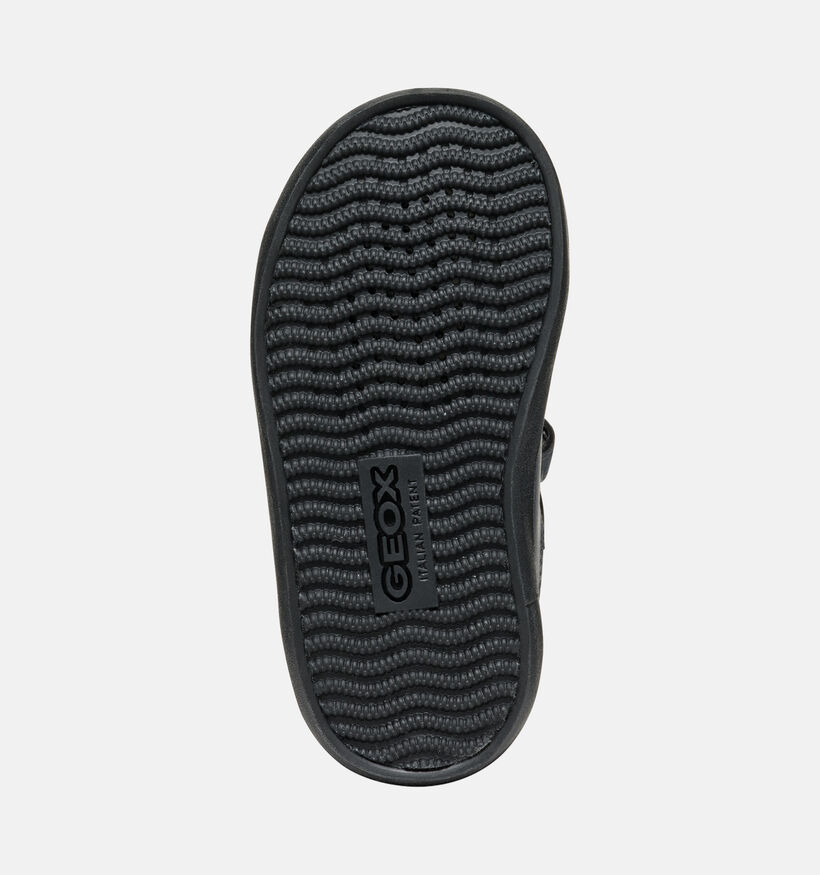Geox Gisli Boy Baskets montantes en Bleu fonc&eacute; pour gar&ccedil;ons (377709) - pour semelles orthop&eacute;diques