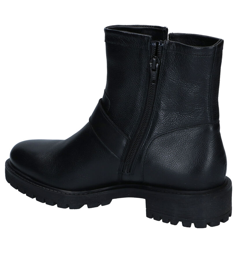 Geox Bottines motardes en Noir pour femmes (301059)