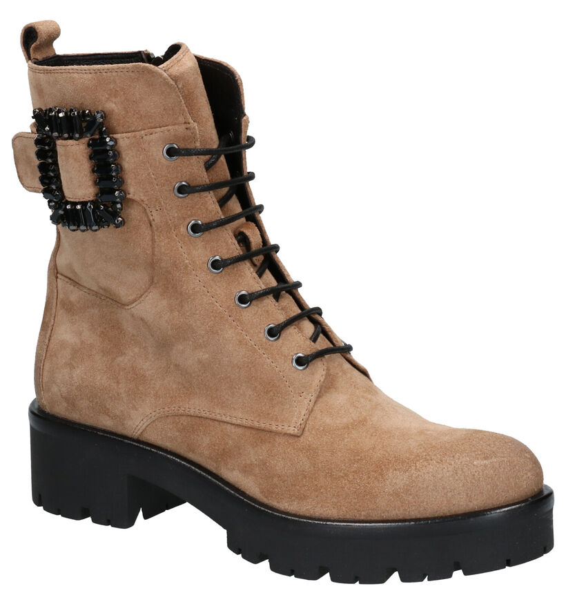 Bruno Premi Beige Boots in daim (262335)