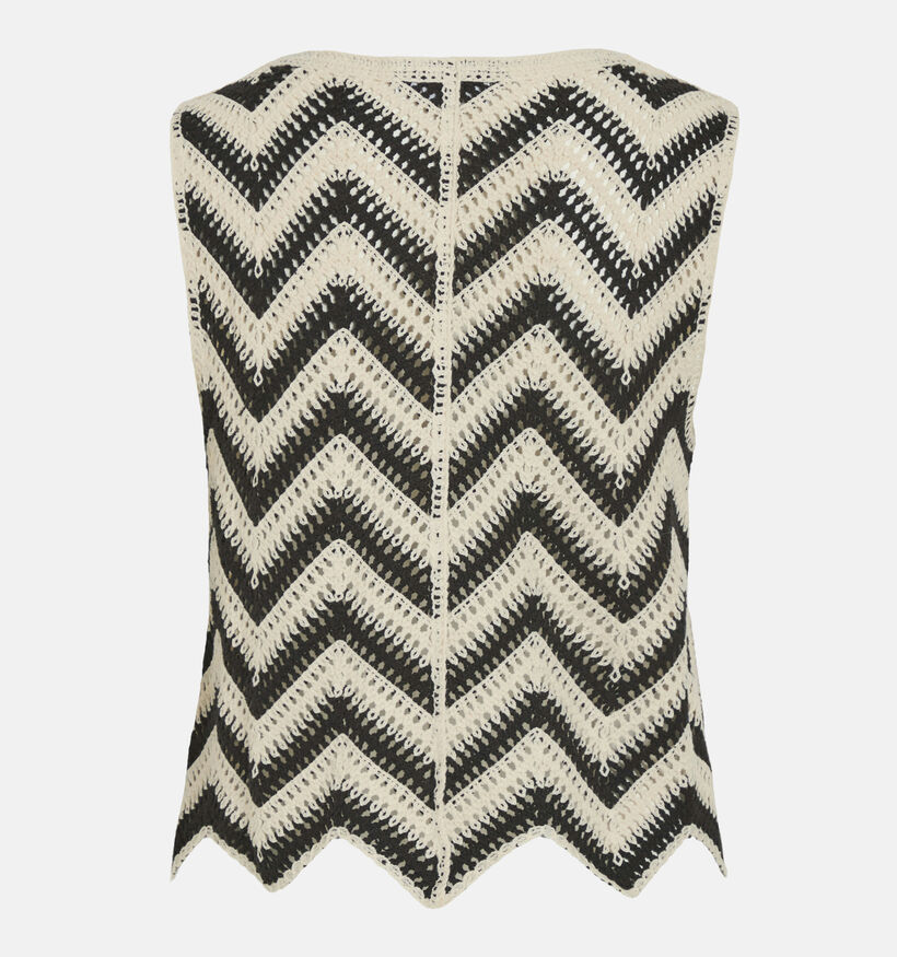 Vila Serilada Débardeur crochet en Noir pour femmes (357186)
