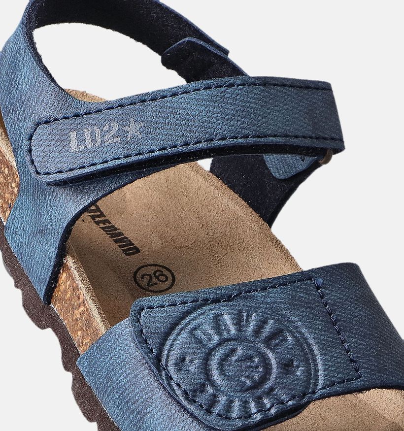 Little David George 4 Blauwe Sandalen voor jongens, meisjes (357912)