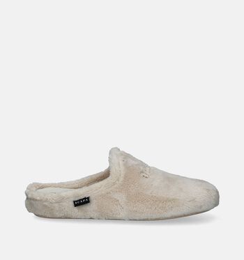 Pantoffels beige